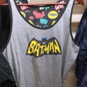 Batman Grey tank top xxl